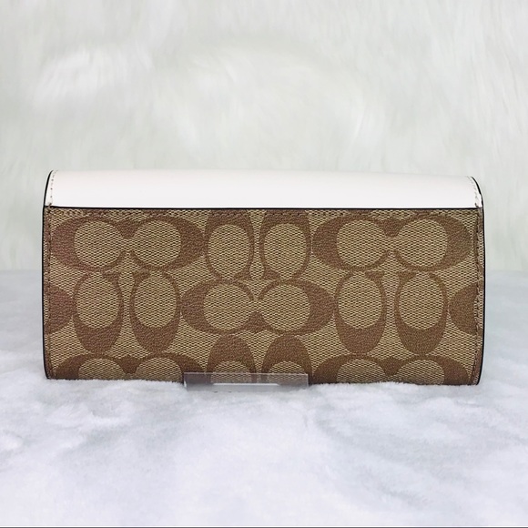Coach Sig PVC Slim Envelope Wallet - Picture 4 of 8